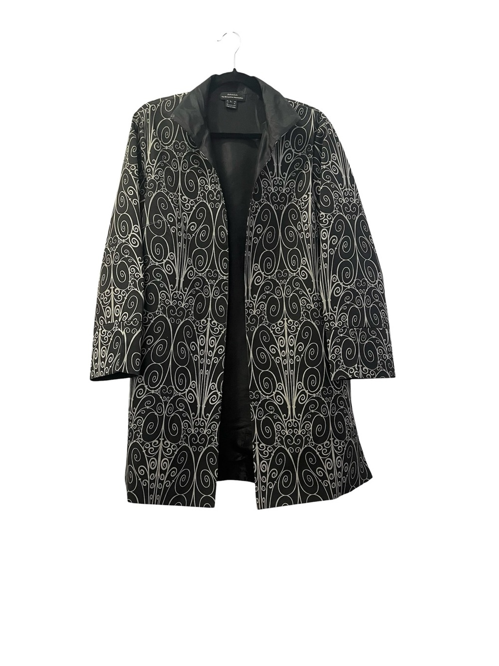 Metropolitan Museum of Art MoMa Scrollwork Twill Jacket Coat